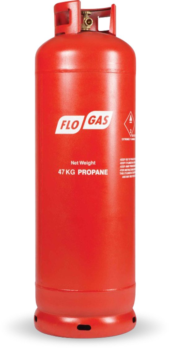 FloGas 47kg red propane gas cylinder