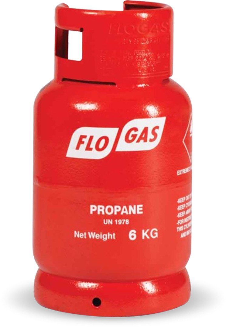 FloGas 6kg red propane gas cylinder