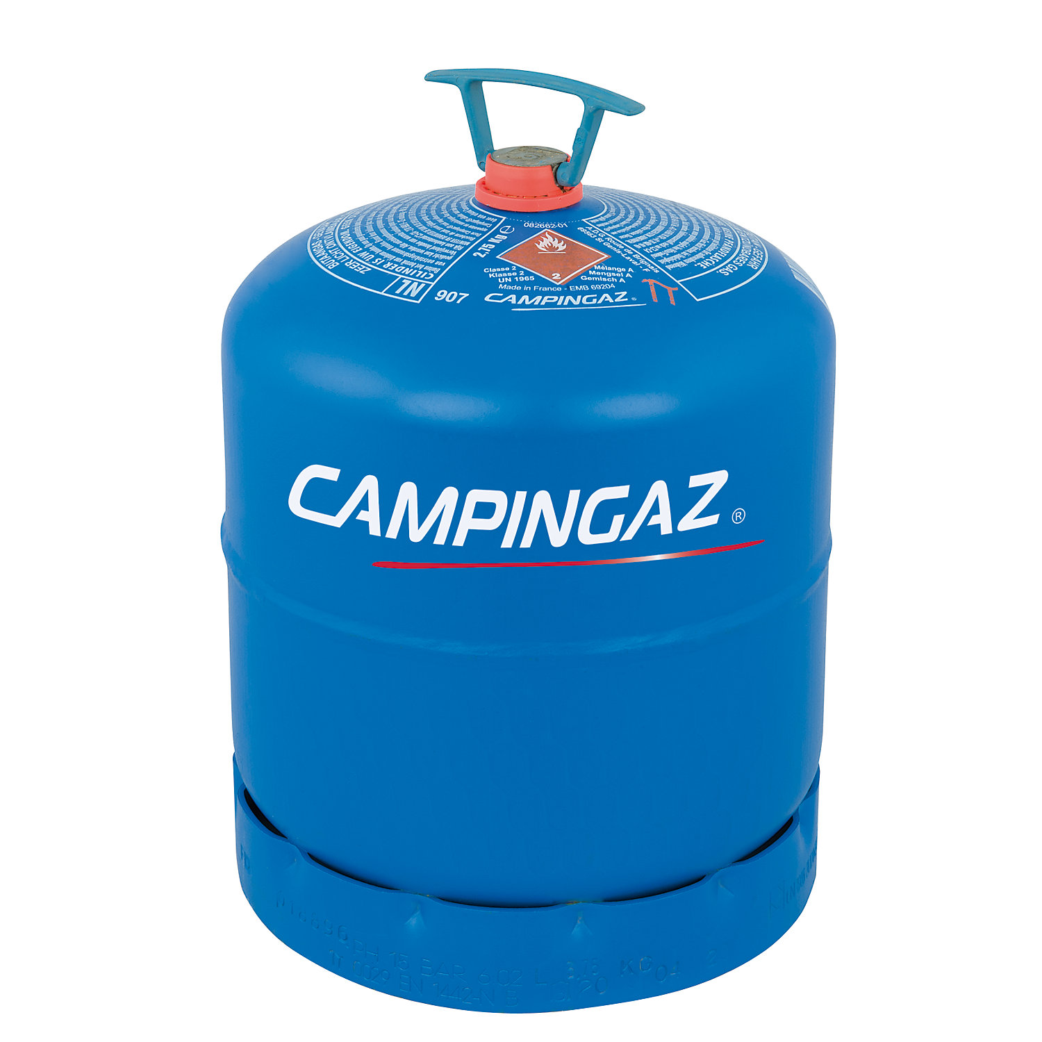 907 Campingaz 2.72kg butane gas bottle
